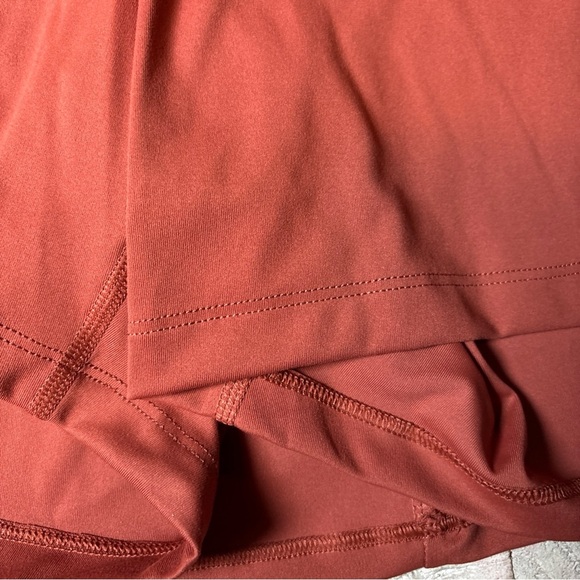 Old Navy Active Powersoft Skort Extra High Rise Go Dry Copper Red Womens Plus 3X - Picture 6 of 16